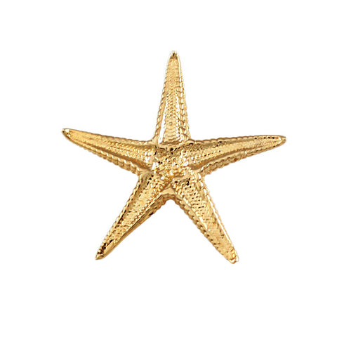 13/16" Starfish Hidden Bail Charm - Underside - Lone Palm Jewelry