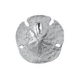 10075 - 1" Sand Dollar Pendant with Hidden Bail - Lone Palm Jewelry