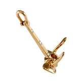 10230d - 1 1/2" Mudhook Anchor with Diamonds - Lone Palm Jewelry