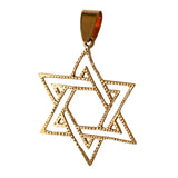 10445 - 1 1/2" Decorative Star of David Pendant
