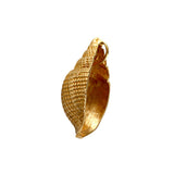 10488 - 1 1/16" Nutmeg Shell Pendant with Hidden Bail