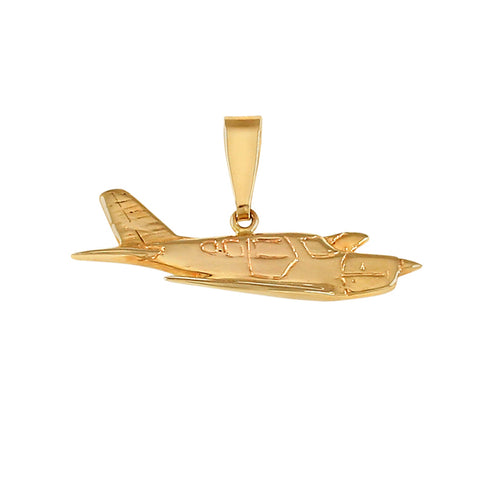11046 - Piper Low Wing Aircraft Pendant with 3-D Wing & Tail