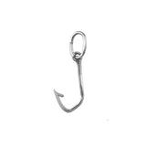 11206 - 5/8" Fish Hook Charm