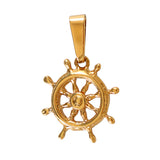 11225 - 11/16" Ship's Wheel Pendant