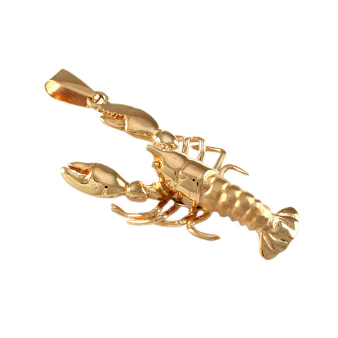 1 3/8" Lobster Pendant - Lone Palm Jewelry