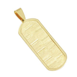 1 5/8" Engravable Cartouche - Lone Palm Jewelry