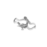 12190 - Pelican on Wavy Band - Lone Palm Jewelry
