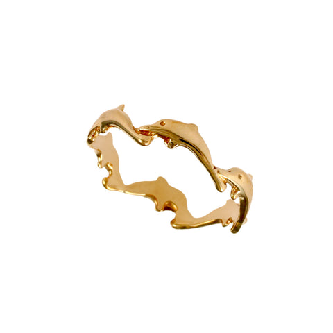 12315 - Ring of Dolphins - Lone Palm Jewelry