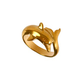 12350 - Wrapped Dolphin Ring - Lone Palm Jewelry