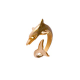 12360 - Wrapped Dolphin Ring - Lone Palm Jewelry