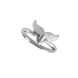 12414 - Dolphin Tail Ring - Lone Palm Jewelry
