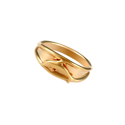 12436 - Dolphin Ring - Lone Palm Jewelry