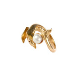 12850 - Mother and Baby Ring with Pearl - Lone Palm Jewelry