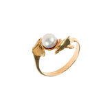 12853 - Passing Dolphins with Pearl Ring - Lone Palm Jewelry