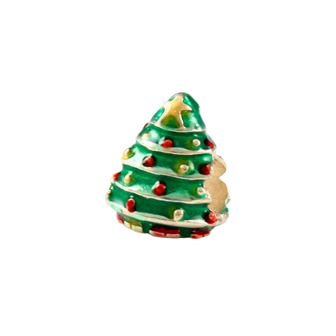 Christmas Tree with Enameling - Lone Palm Jewelry