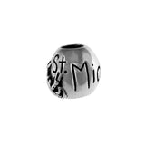 13378 - ST MICHAELS Engraved Bead with Crab