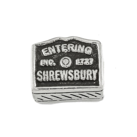 "Entering Shrewsbury" Sign - Lone Palm Jewelry