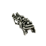 Horse & Carriage 2 Part Bead with Moving Wheels - Lone Palm Jewelry