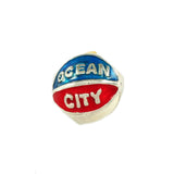 OCEAN CITY Enameled Beach Ball - Lone Palm Jewelry