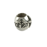 ST MAARTEN Engraved Bead with Starfish - Lone Palm Jewelry