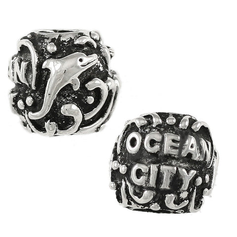OCEAN CITY Dolphin Bead II - Lone Palm Jewelry