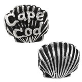 CAPE COD Scallop Shell Bead - Lone Palm Jewelry