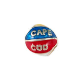 CAPE COD Enameled Beach Ball Bead - Lone Palm Jewelry