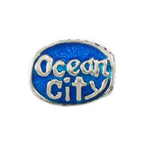 OCEAN CITY Enameled Dolphin Bead - Lone Palm Jewelry