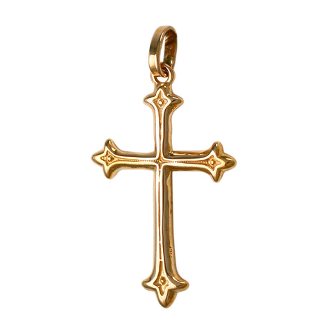 14123 - 1 1/8" Christian Cross Pendant