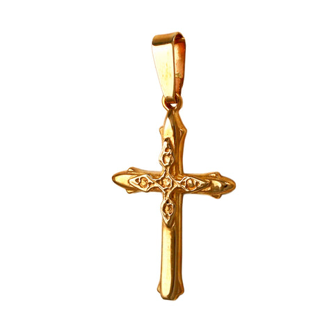 14283 - 1" Christian Cross Pendant
