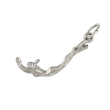 14475 - Diving Female Snorkler Charm - Lone Palm Jewelry