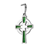 14438 - 3/4" Enameled Celtic Cross Pendant