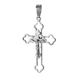 14527 - 1 3/8" Double Crucifix Pendant