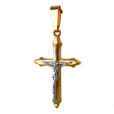 14535 - 1 1/8" Crucifix Pendant