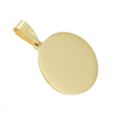 1" Round Medical ID Tag with Enamel - Lone Palm Jewelry