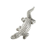 1 3/4" Sterling Alligator Pendant with Hidden Bail - Lone Palm Jewelry