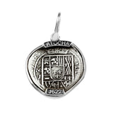 Atocha Silver 7/8" Replica Coin Pendant in "1622" Frame - Item #14815