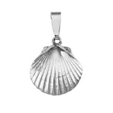 15008 - 1" Scallop Shell Pendant - Lone Palm Jewelry