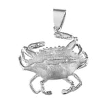 15129 - 1 1/8" Crab Pendant - Lone Palm Jewelry