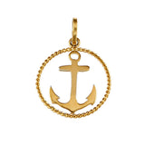 15171 - 3/4" Anchor in Frame - Lone Palm Jewelry