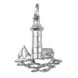 15542 - 1" Hilton Head, Lighthouse Pendant