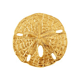 15587 - 1 1/4" Omega Slide Sand Dollar Pendant - Lone Palm Jewelry