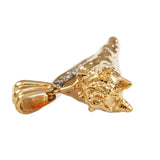 1 1/8" Conch Shell with Diamonds - Lone Palm Jewelry