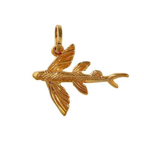 15659 - 1" Flying Fish Pendant