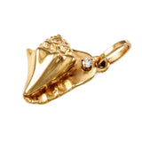 5/8" Conch Pendant with Diamond - Lone Palm Jewelry