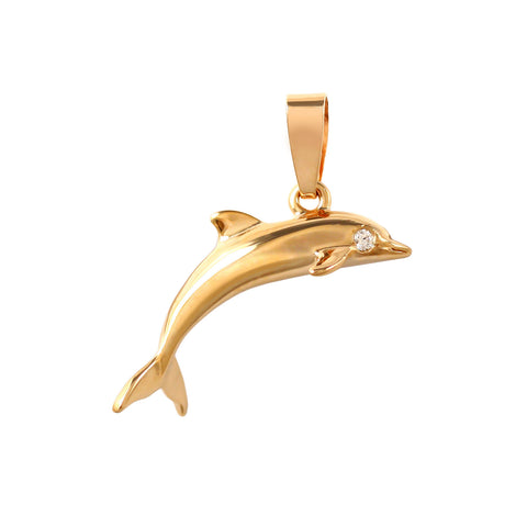 15694d - Dolphin Pendant