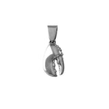 15786 - 3/4" Lobster Claw Pendant - Lone Palm Jewelry