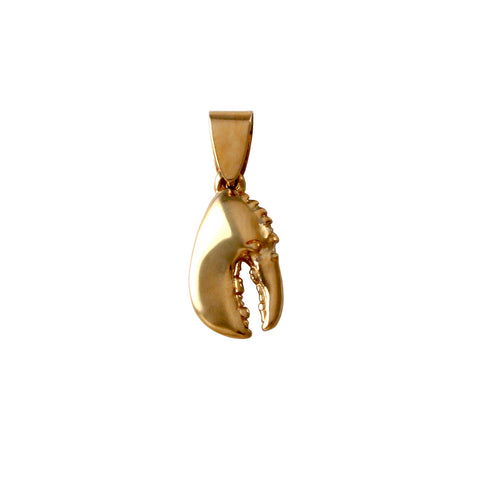 3/4" Lobster Claw Pendant - Lone Palm Jewelry