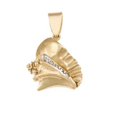 Conch Shell with Diamonds II - Lone Palm Jewelry