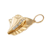 Conch Shell with Diamonds - Lone Palm Jewelry